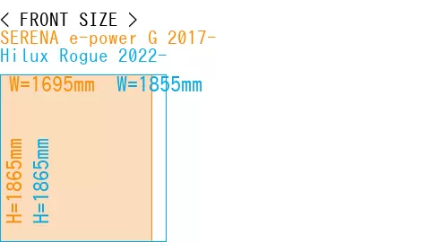 #SERENA e-power G 2017- + Hilux Rogue 2022-